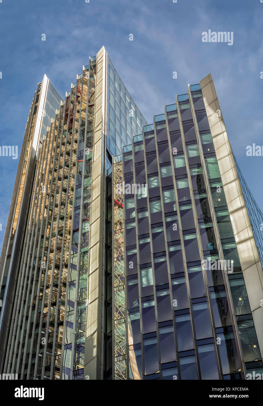 LONDON, Großbritannien - 25. AUGUST 2017: Außenansicht des Willis-Gebäudes in Lime Street, City of London Stockfoto