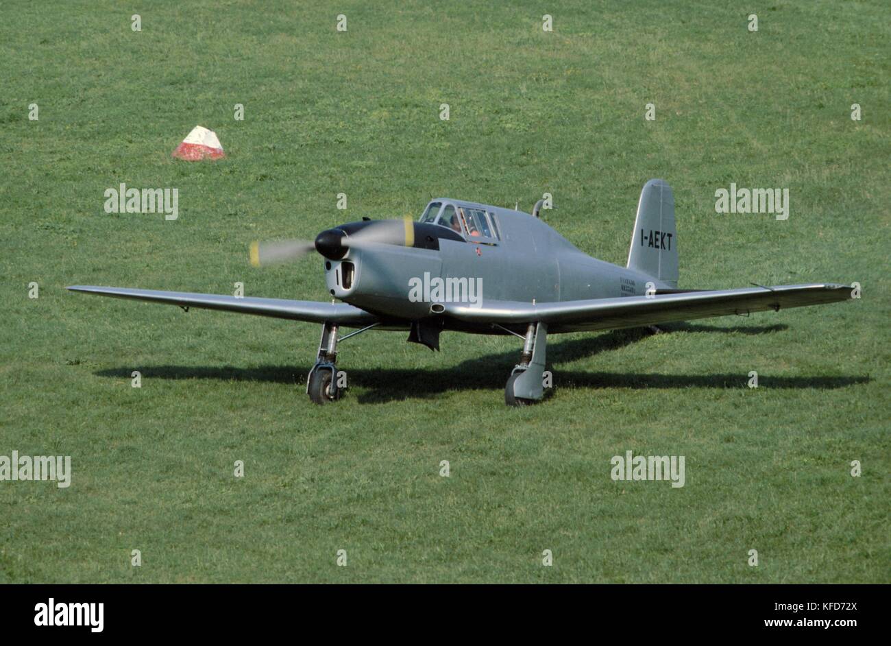 Fiat G 46 militärische Trainer Flugzeuge (Italien, 1947) Stockfoto