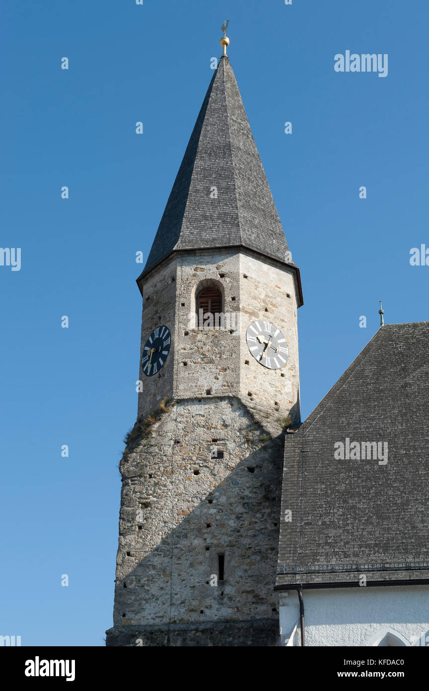 Pfarrkirche in Altmünster, Bezirk Gmunden, Oberösterreich, Österreich, Europa Stockfoto