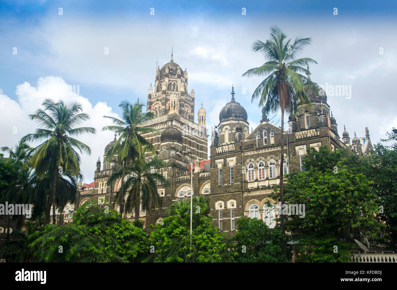 Kolonialgebäude, Mumbai, Indien Stockfoto