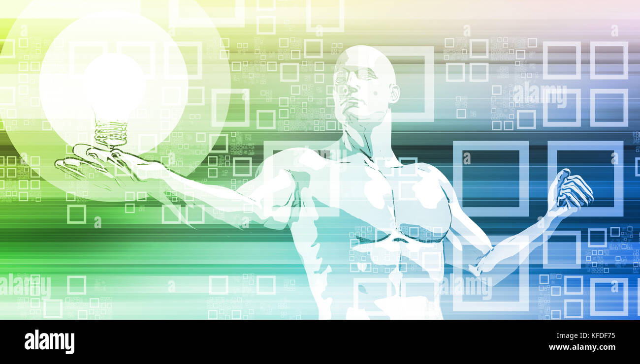 Marketing-Strategie und eine Business-Fokus-Gruppe Stockfoto