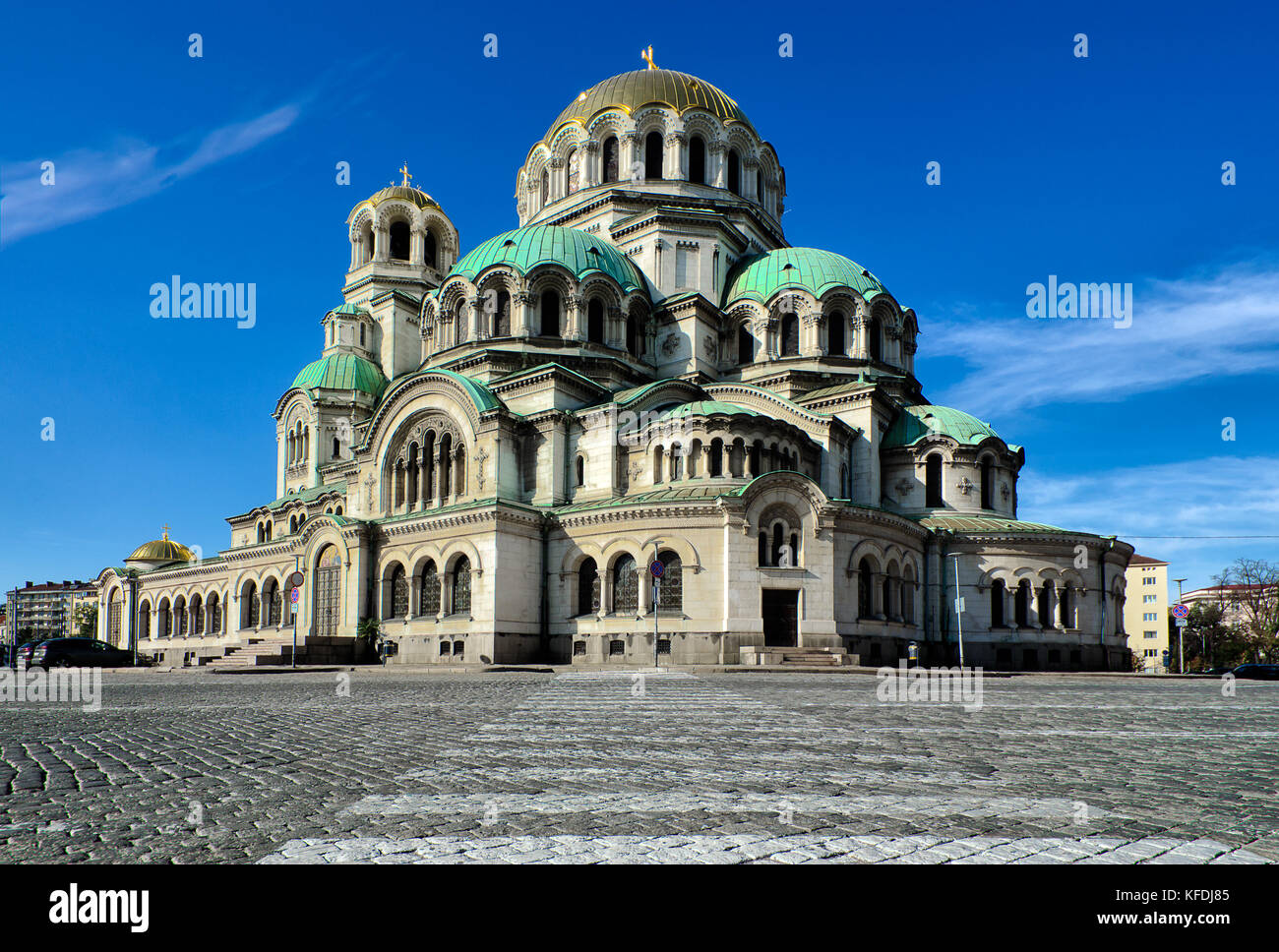 St. Alexander Nevsky Kathedrale, Sofia, Bulgarien Stockfoto