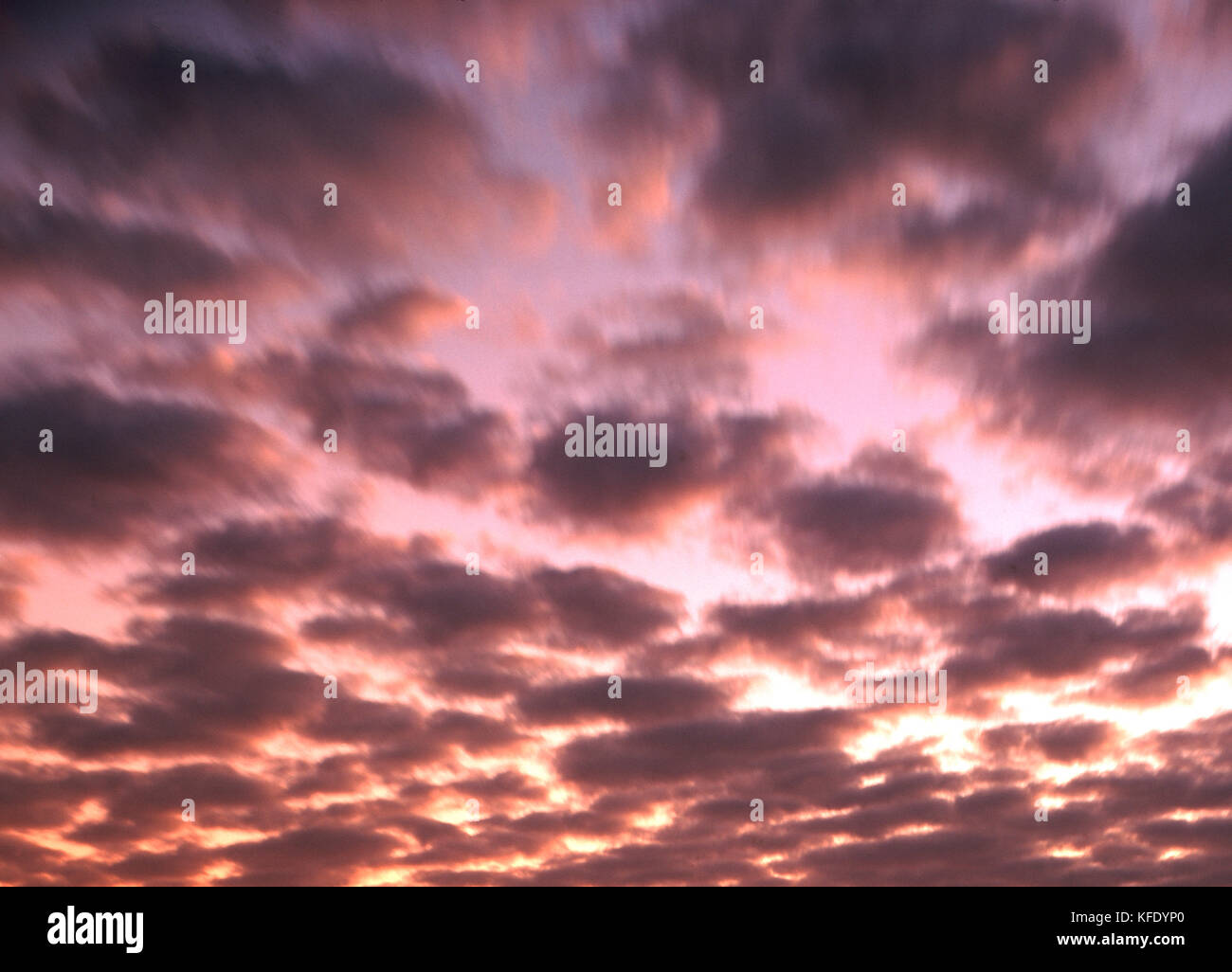 Syscape in der Dämmerung Stockfoto