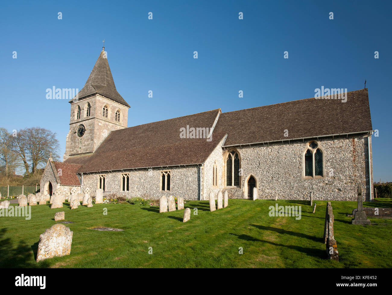 All Hallowes Church, Whitchurch, Hampshire Stockfoto