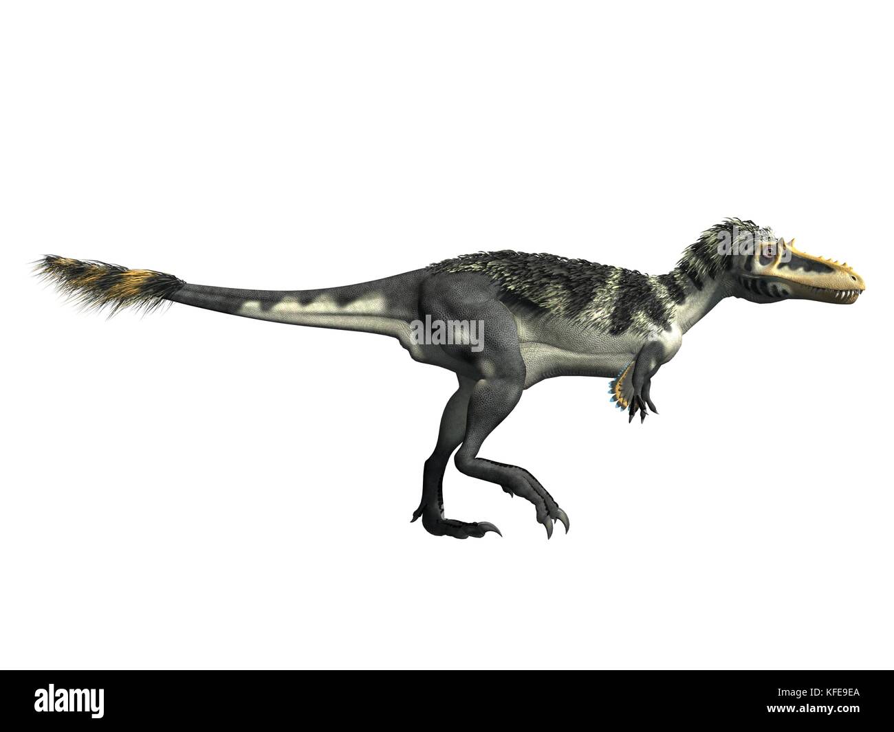 Original 3D-Render von Dinosaur Stockfoto