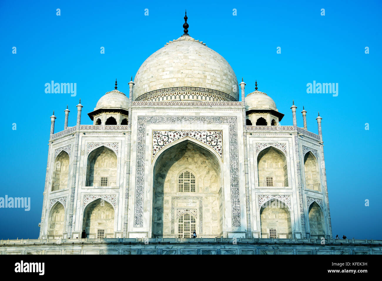 Taj Mahal, Agra Stockfoto