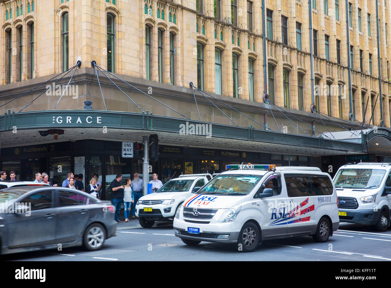 Grace Hotel im Zentrum von Sydney, Australien Stockfoto