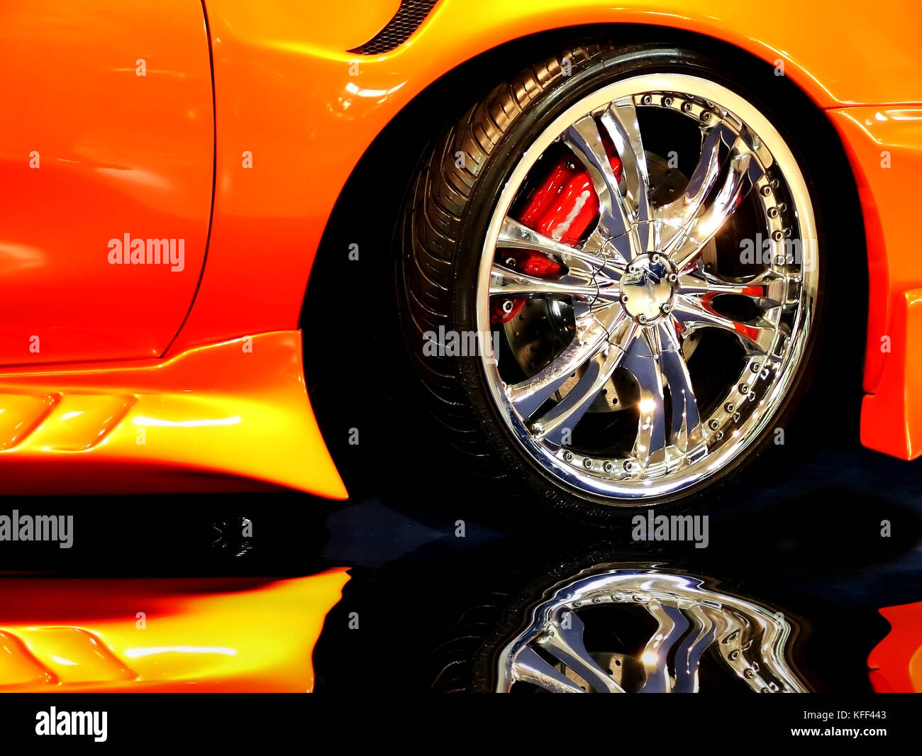 Getunte Autos Stockfoto