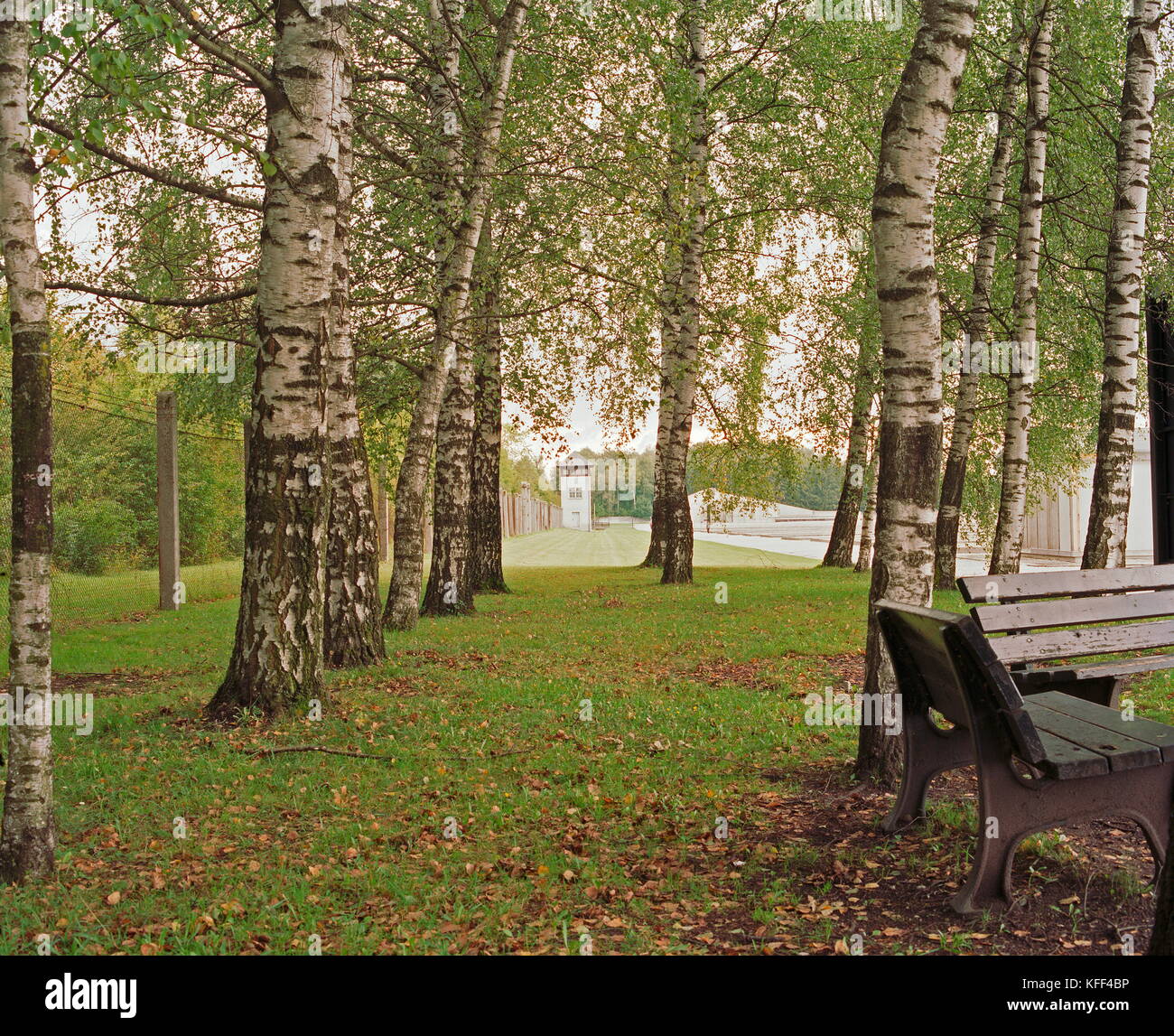 KZ Dachau, Deutschland, Stockfoto