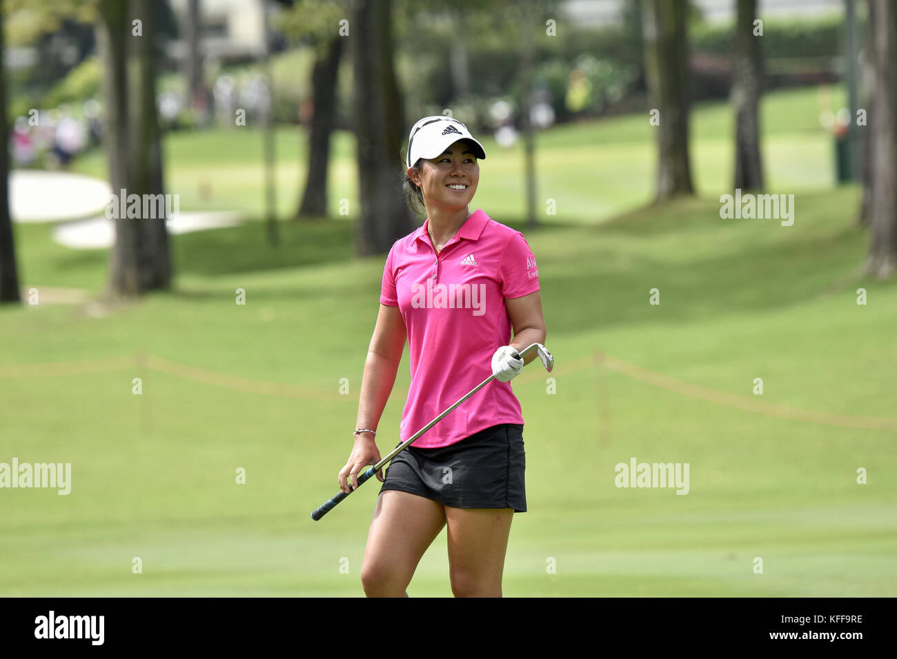 Kuala Lumpur, Malaysia. 28 Okt, 2017. Danielle Kang von USA bei Tag drei der Sime Darby LPGA Malaysia an TPC Kuala Lumpur am 28. Oktober 2017 in Malaysia. Quelle: Chris Jung/ZUMA Draht/Alamy leben Nachrichten Stockfoto