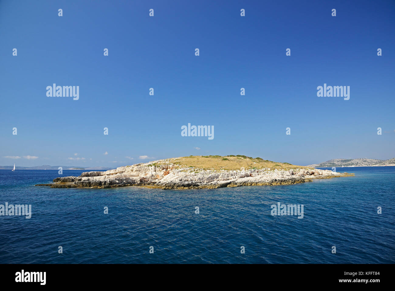 Kornati Inseln, Adria, Mittelmeer, Dalmatien, Kroatien Stockfoto