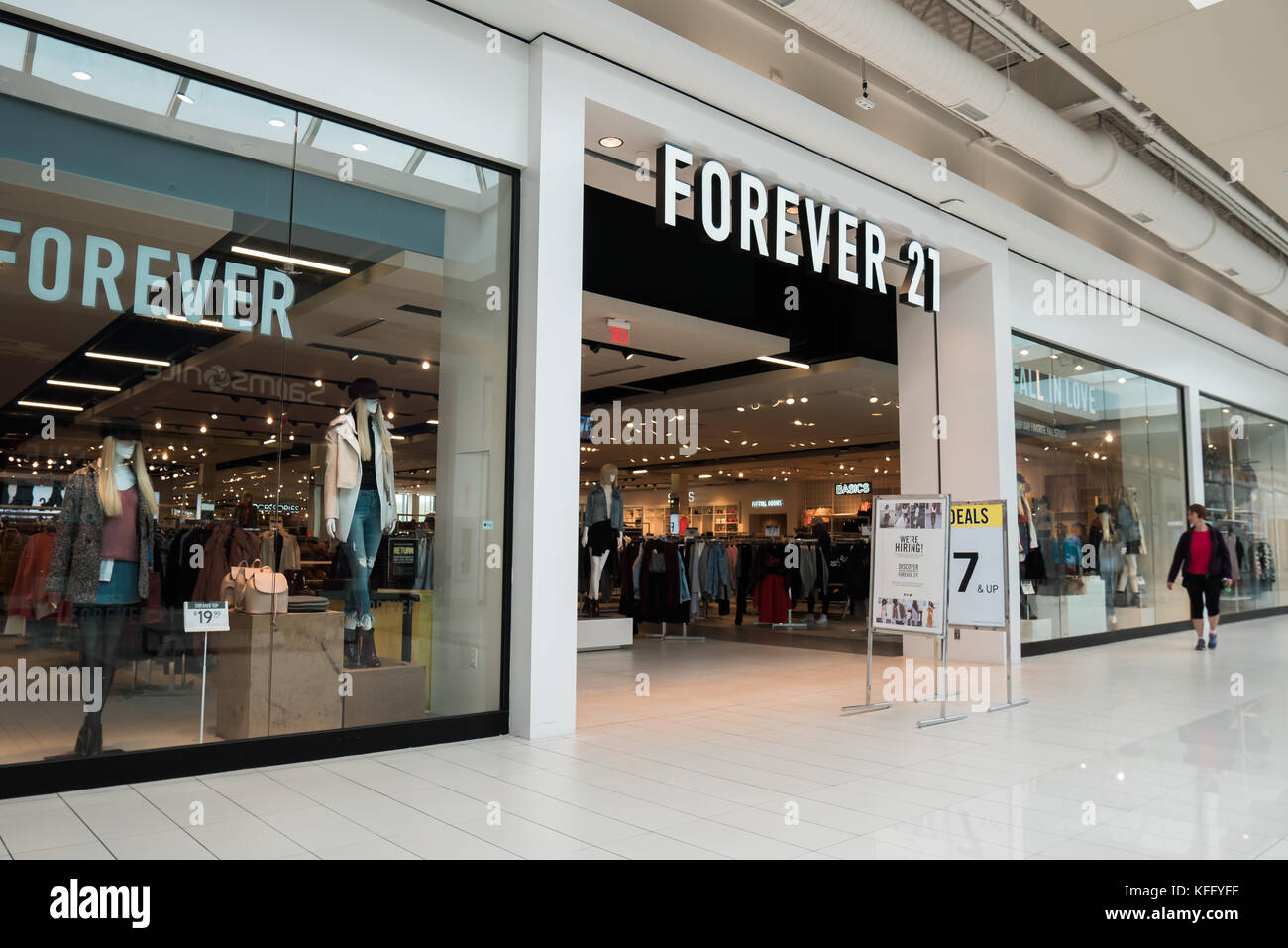 Forever 21 store Stockfoto