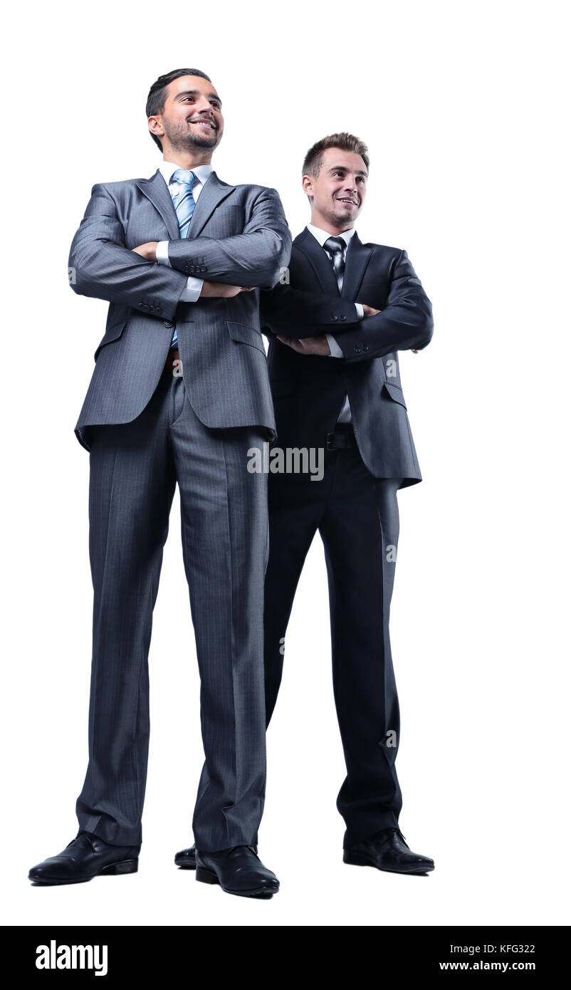 Professionelles Personal. Konzept der zuverlässige Partnerschaft Stockfoto