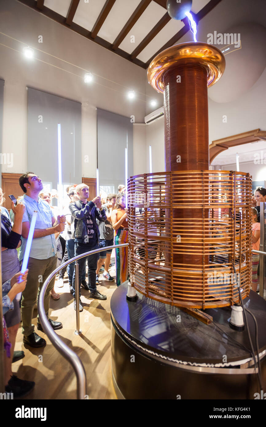 Nikola Tesla Museum Stockfotos & Nikola Tesla Museum Bilder Alamy