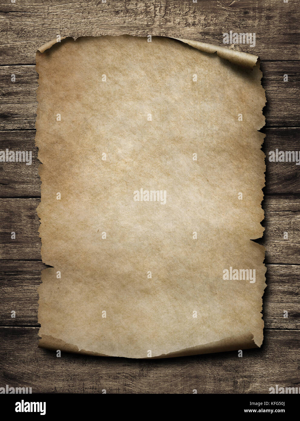 Altes Papier Poster Auf Holz Vintage Wall Stockfotografie Alamy