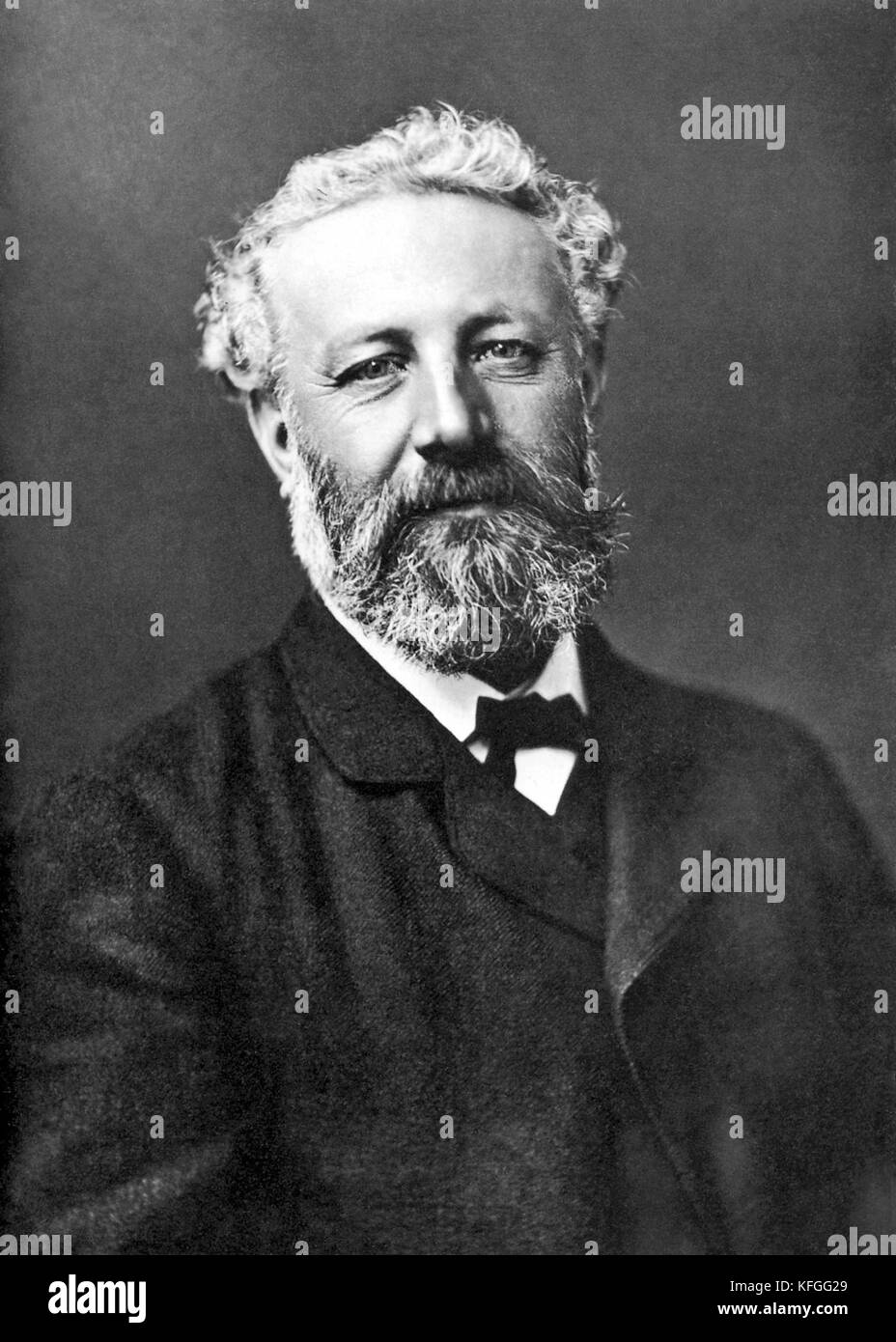 Jules Verne, Jules gabriel Verne, französischer Schriftsteller Stockfoto