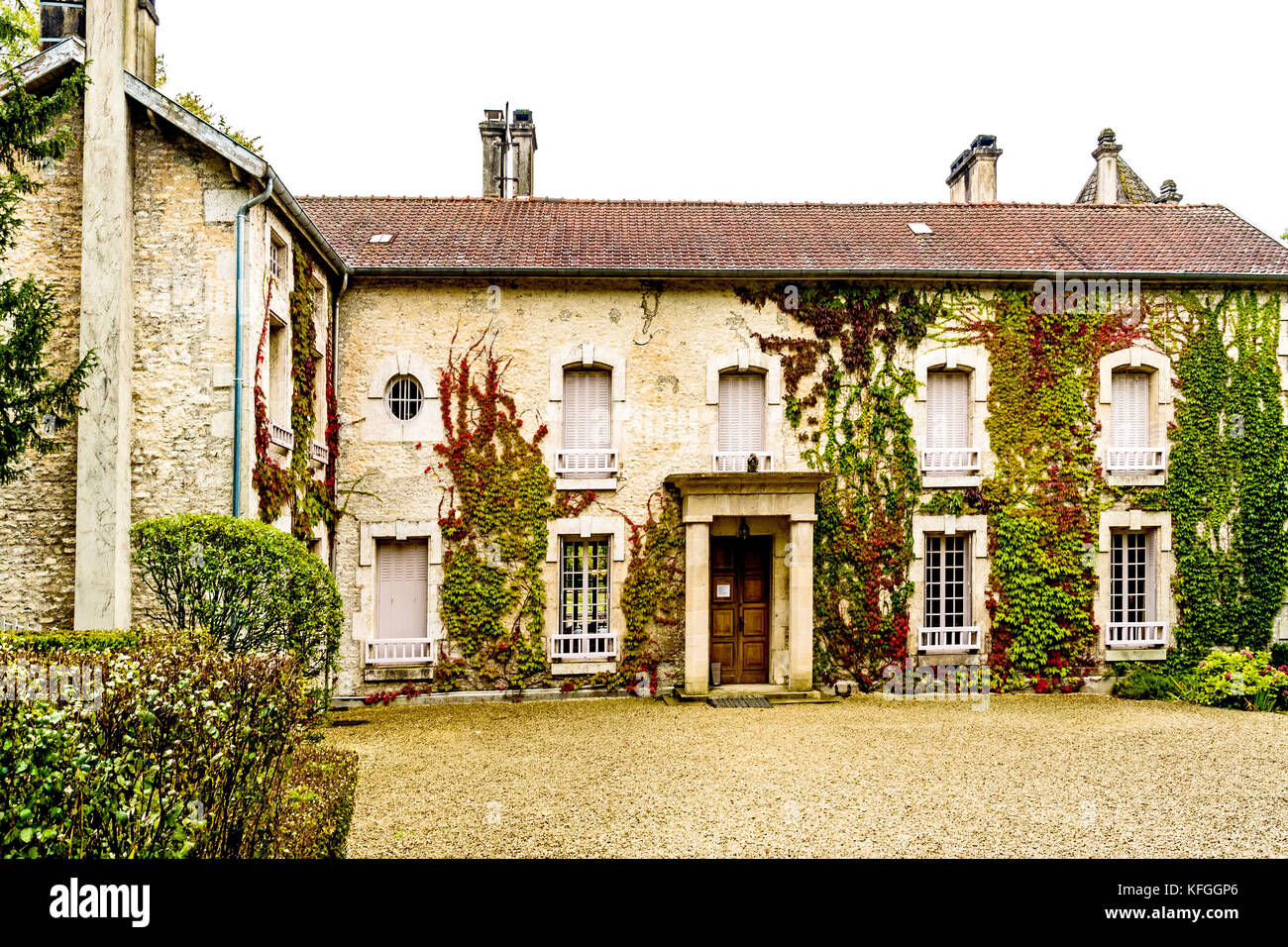 Colombey-les-Deux-Églises (Departements Seine-Maritime, Frankreich): La Boisserie, der Heimat des ehemaligen französischen Präsidenten Charles de Gaulle und seine Familie Stockfoto