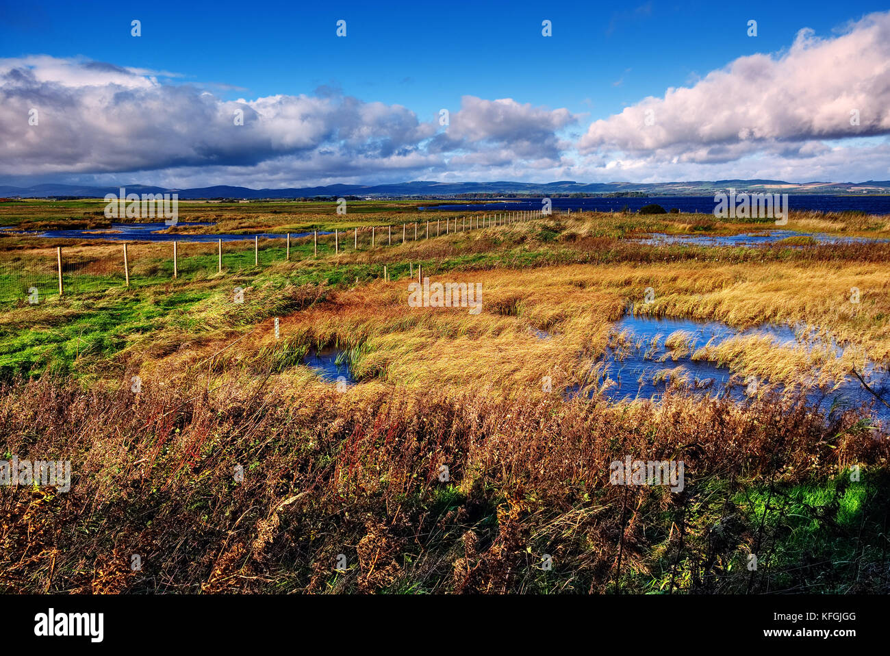 Loch Leven (Kinross) Stockfoto