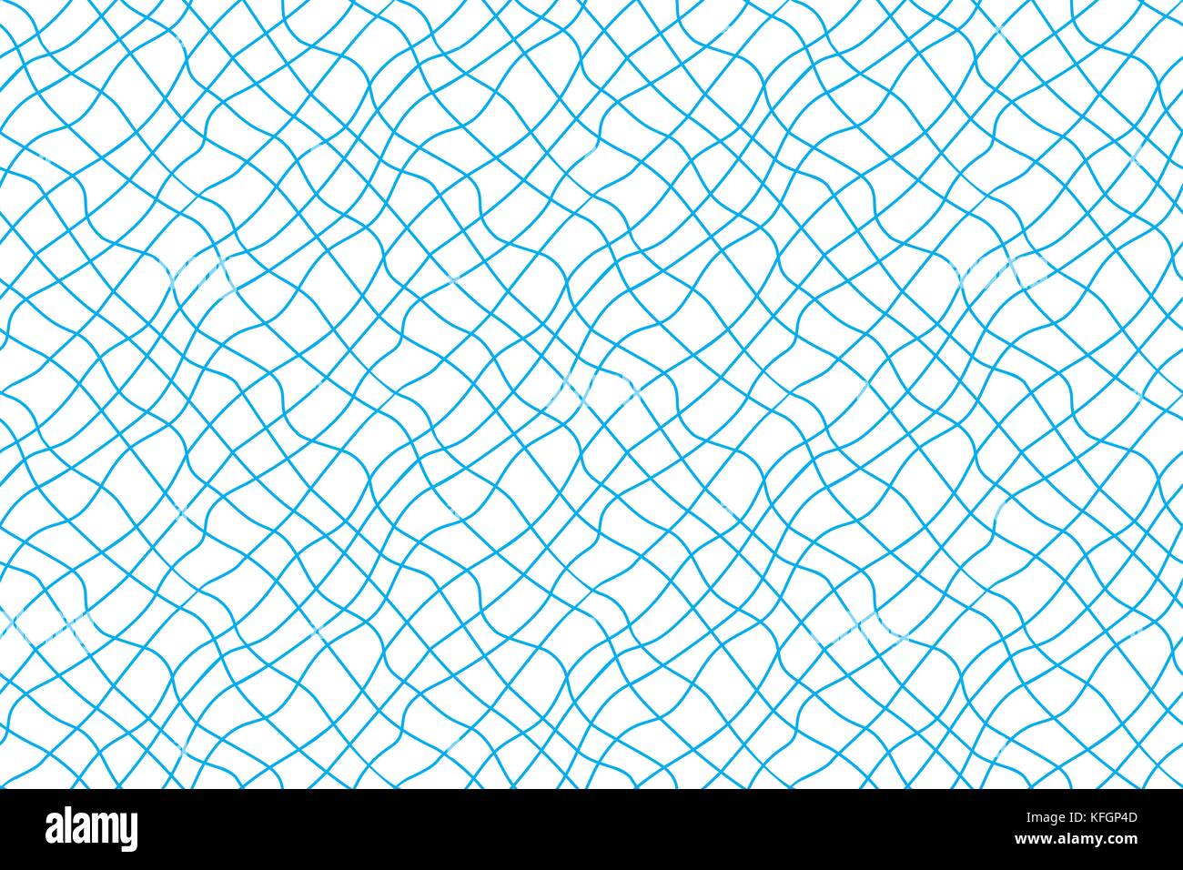 Blue seine nahtlose Muster. Vector Illustration. Stock Vektor