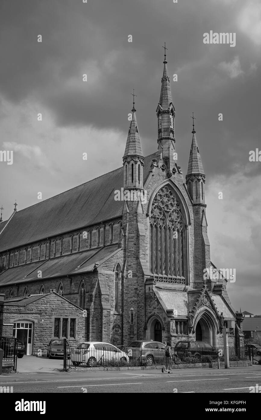 Der hl. Thomas von Canterbury und dem englischen Märtyrer römisch-katholische Kirche, Preston. Stockfoto