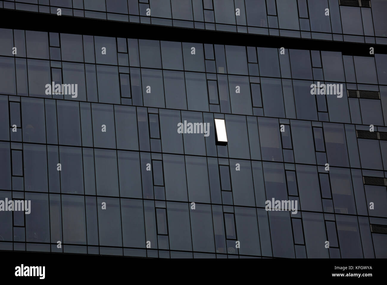 WA 14042-00 ... WASHINGTON - Details der Wolkenkratzer in Seattle. Stockfoto