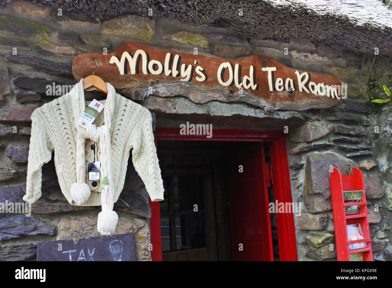 Molly Gallivans Visitor Centre, Bonane, Kenmare, County Kerry, Irland - John Gollop Stockfoto