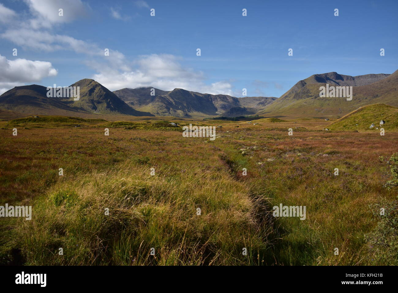 Schottland Highlands im Herbst Stockfoto
