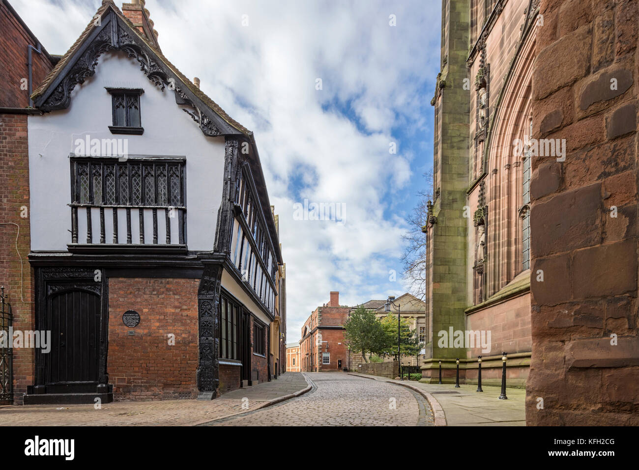 Die Ruinen der St. Michael's Cathedral, Coventry, England, Großbritannien Stockfoto