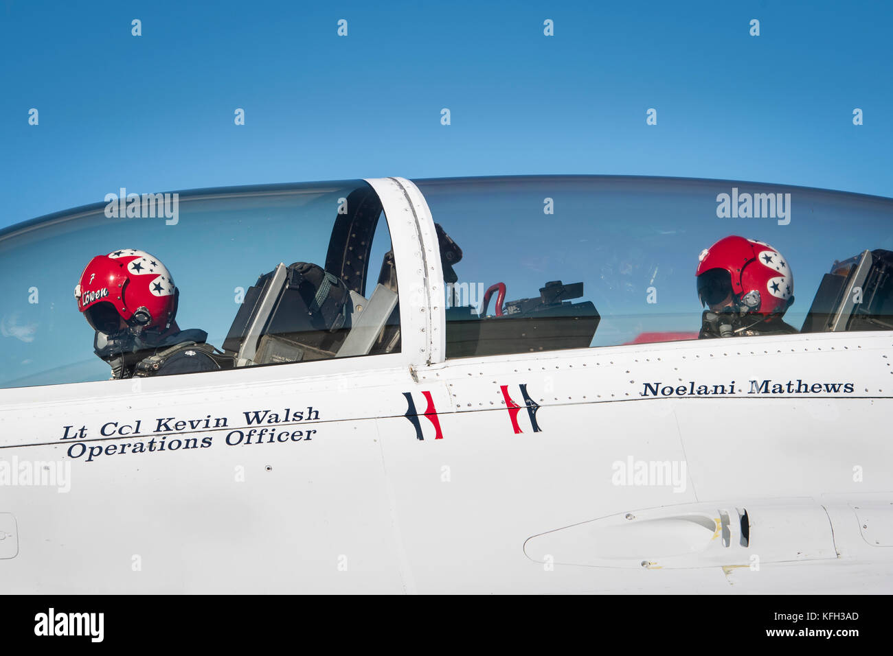 United States Air Force Thunderbirds Stockfoto