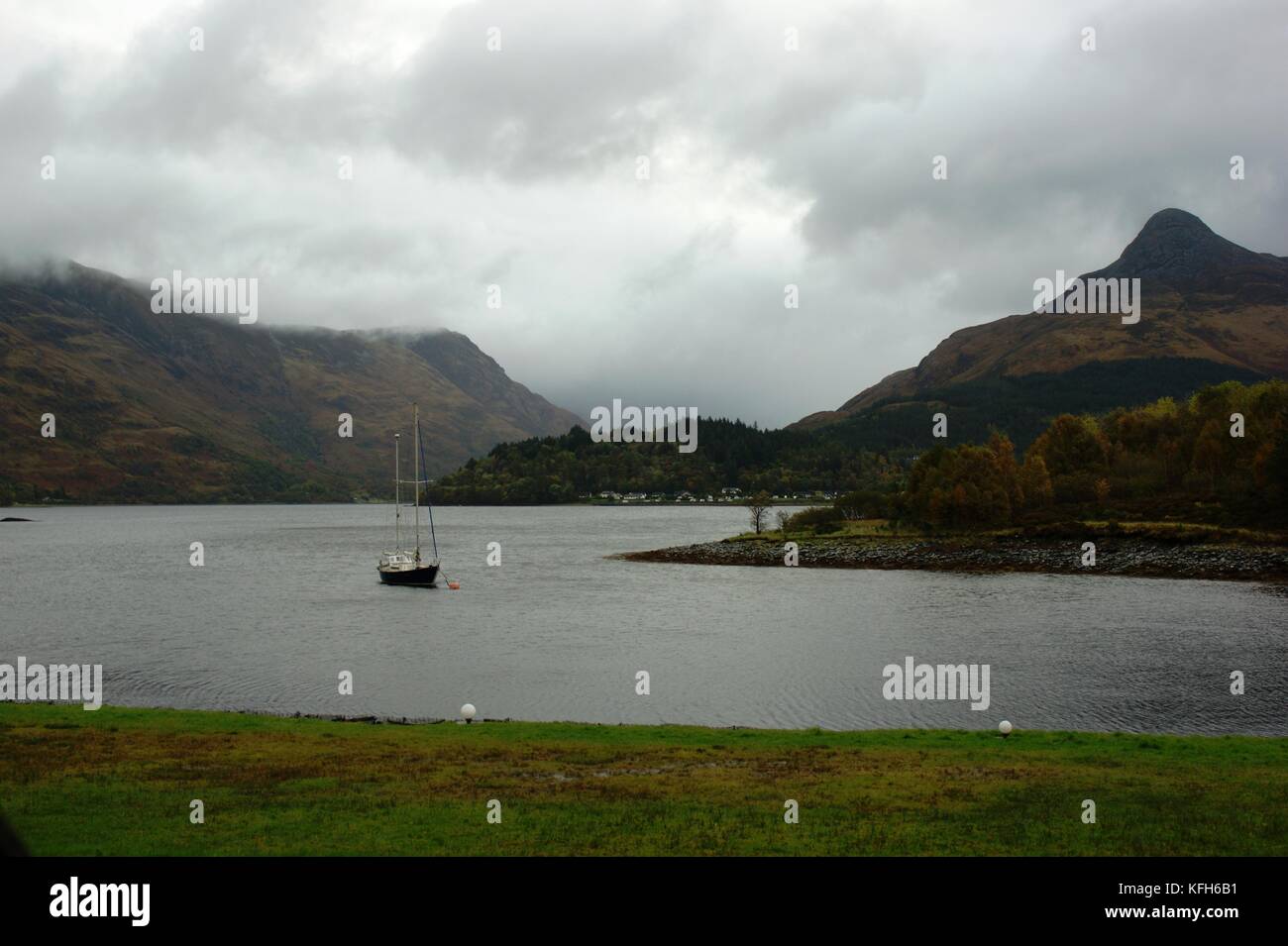 Loch Leven in Ballachulish, Highlands, Schottland Stockfoto