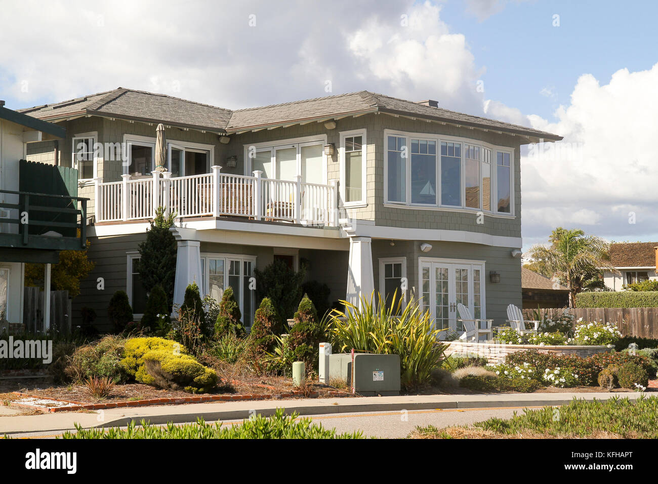 Ein Haus in Santa Cruz, Kalifornien, USA Stockfoto