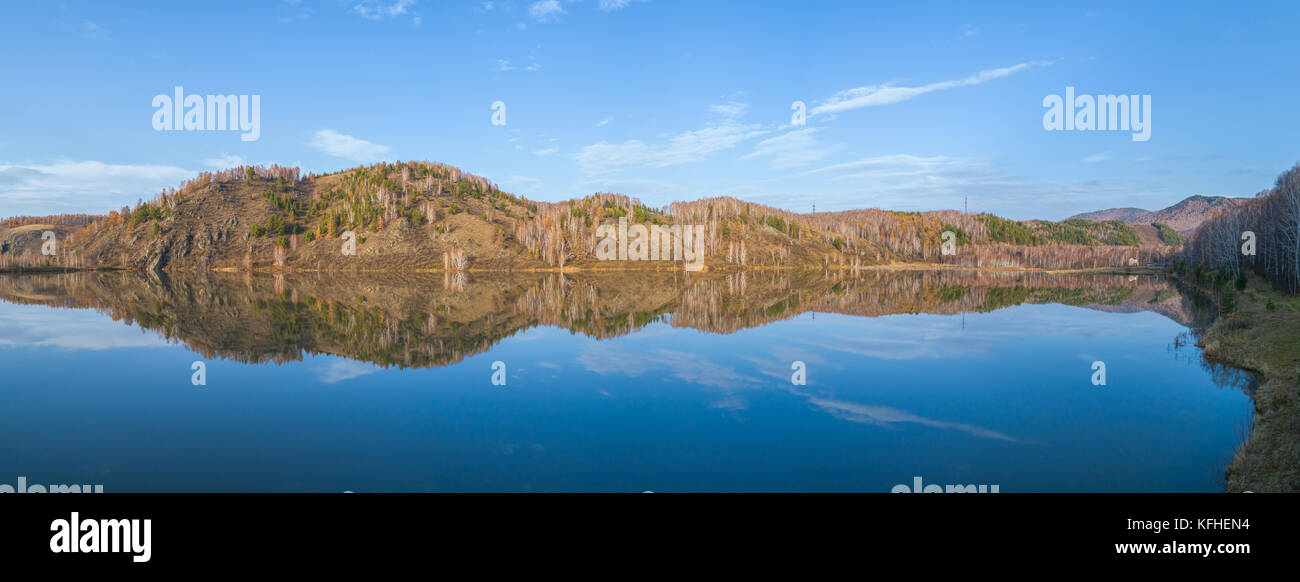 Landschaft in khakasia in Russland. Stockfoto