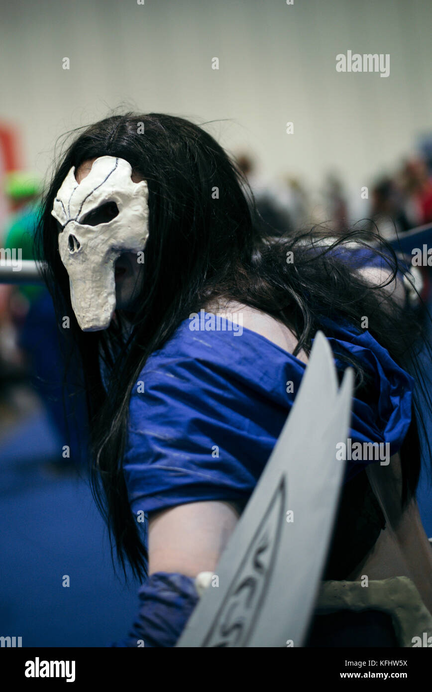 London, Großbritannien. 29 Okt, 2017. Berühmtheiten, Interviews, Gäste, cosplayer und Fans bei mcm London Comic Con Tag 3, Oktober 2017. Foto: Simon König/alamy leben Nachrichten Stockfoto