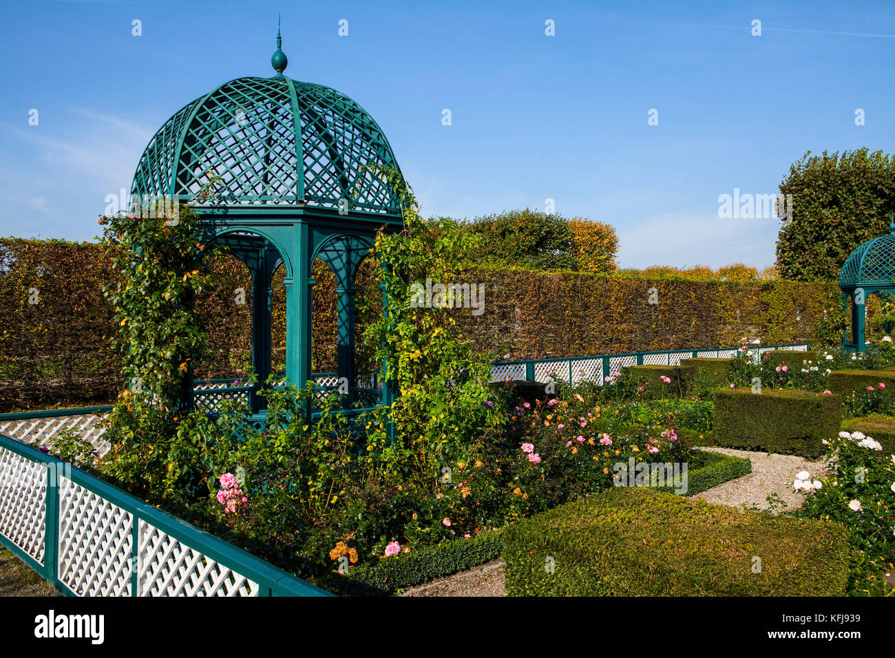 Hannover, Deutschland - 19. Oktober 2017: die Herrenhäuser Gärten in Hannover (Herrenhäuser Gärten) Stockfoto