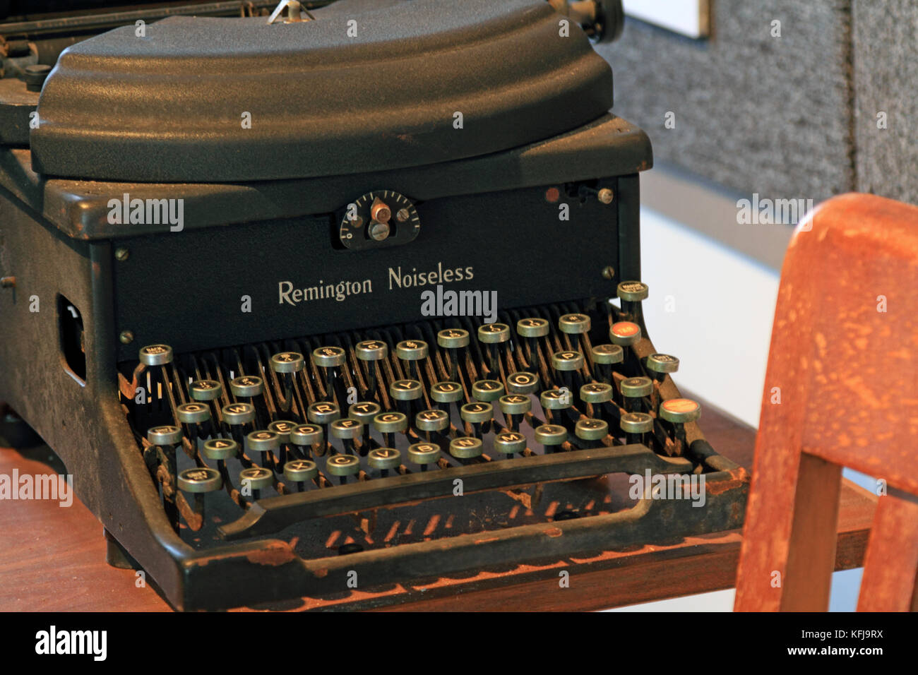 Büro Exponat auf der Naval Air Station Wildwood Aviation Museum, Rio Grande, New Jersey, USA Stockfoto