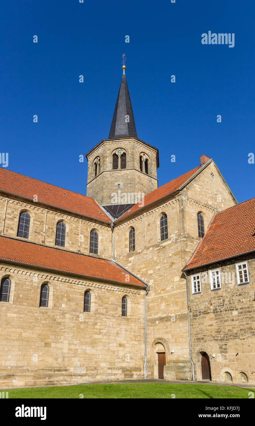 SDE-Ansicht der St. Godehard Kirche in Hildesheim, Deutschland Stockfoto