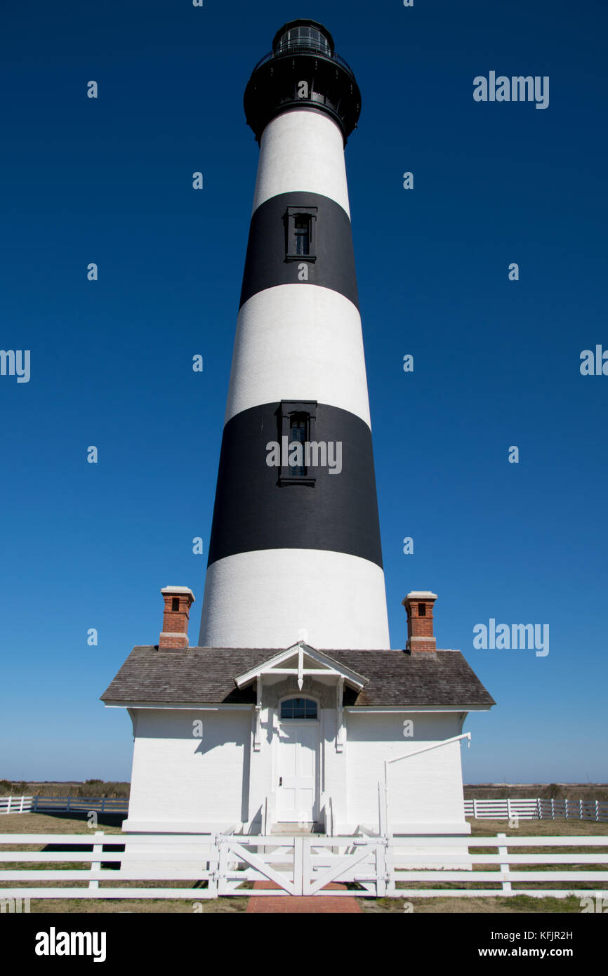 Bodie Island Light House, Outer Banks, Nc Stockfoto