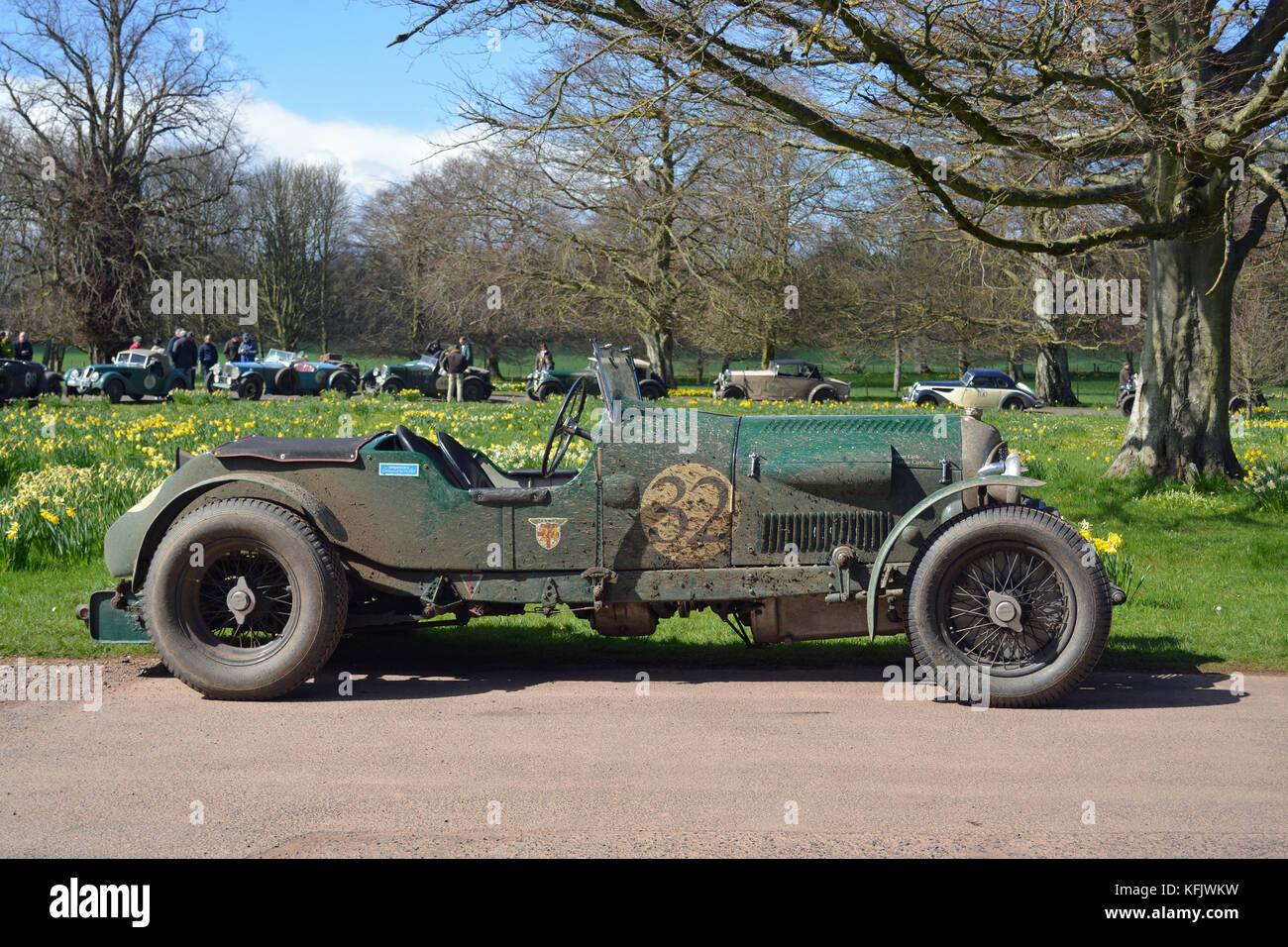 Flying Scotsman 2016-1930 Bentley ausführen Stockfoto