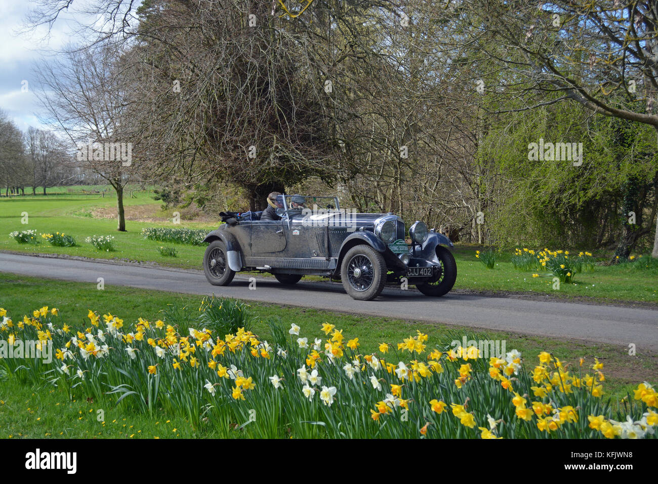 Flying Scotsman 2016-1935 Bentley Derby laufen Stockfoto