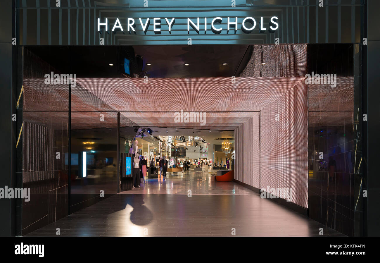 Harvey Nichols in der Mailbox Shopping Centre, Birmingham Stockfoto