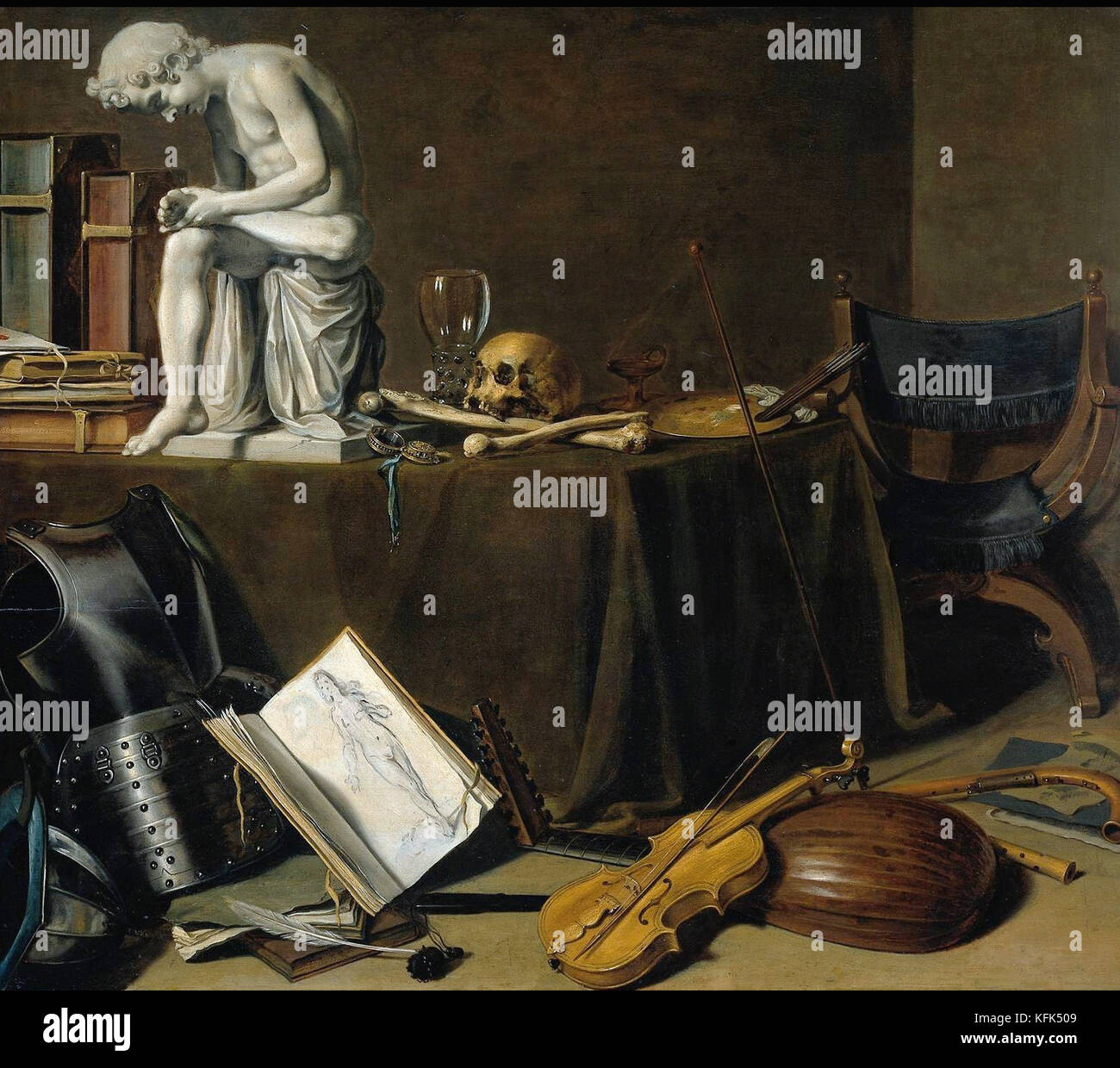 Pieter claesz vanitas stillleben -Fotos und -Bildmaterial in hoher