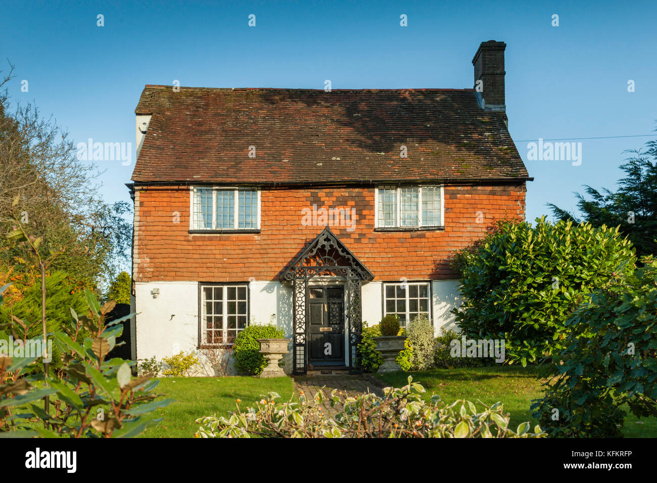 Ferienhaus in hurstpierpoint, West Sussex, England. Stockfoto