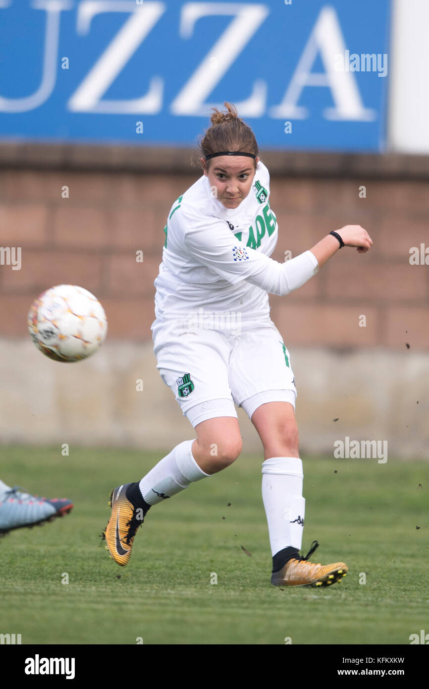 Reggio Emilia, Italien. 28 Okt, 2017. Stella Botti (sassuolo ... Reggio Emilia, Italien. 28 Okt, 2017. Stella Botti (sassuolo ...