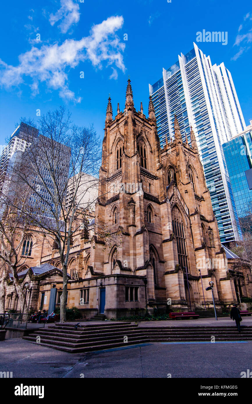 St. Andrew's Cathedral, Sydney Stockfoto