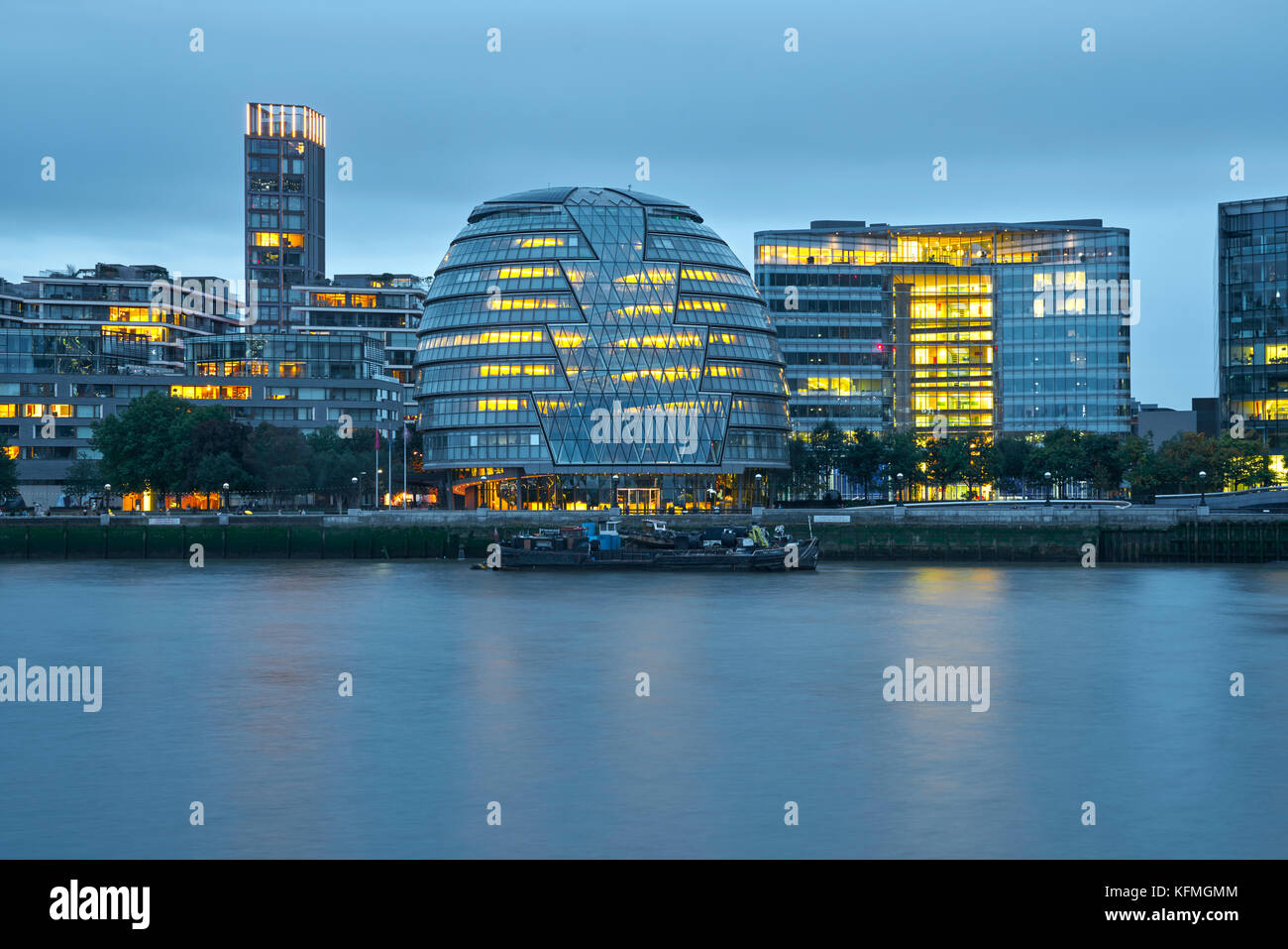 London City hall Stockfoto