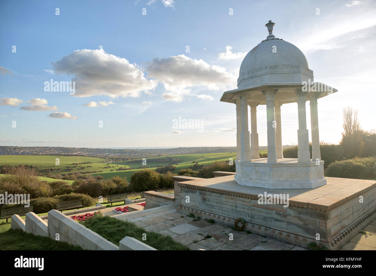 Chattri Memorial Stockfoto