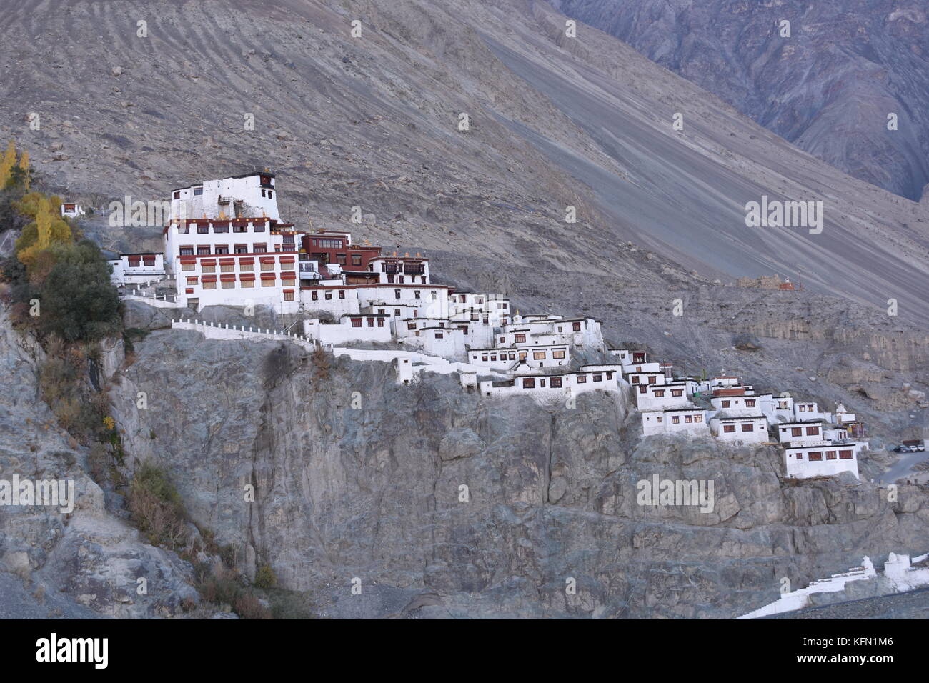 Diskit Kloster in Leh, Indien Stockfoto