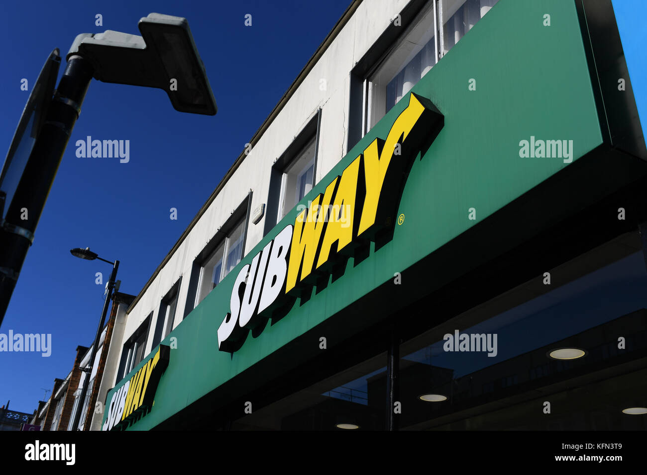 Subway Restaurant in Southampton East Street Hampshire England