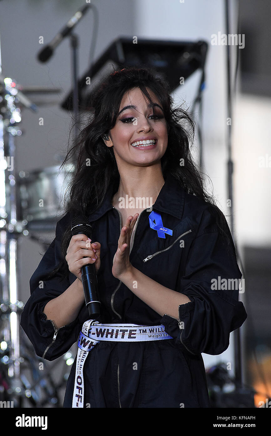 Camila cabello Live auf NBC's "Heute" Show mit: camila cabello Wo: New