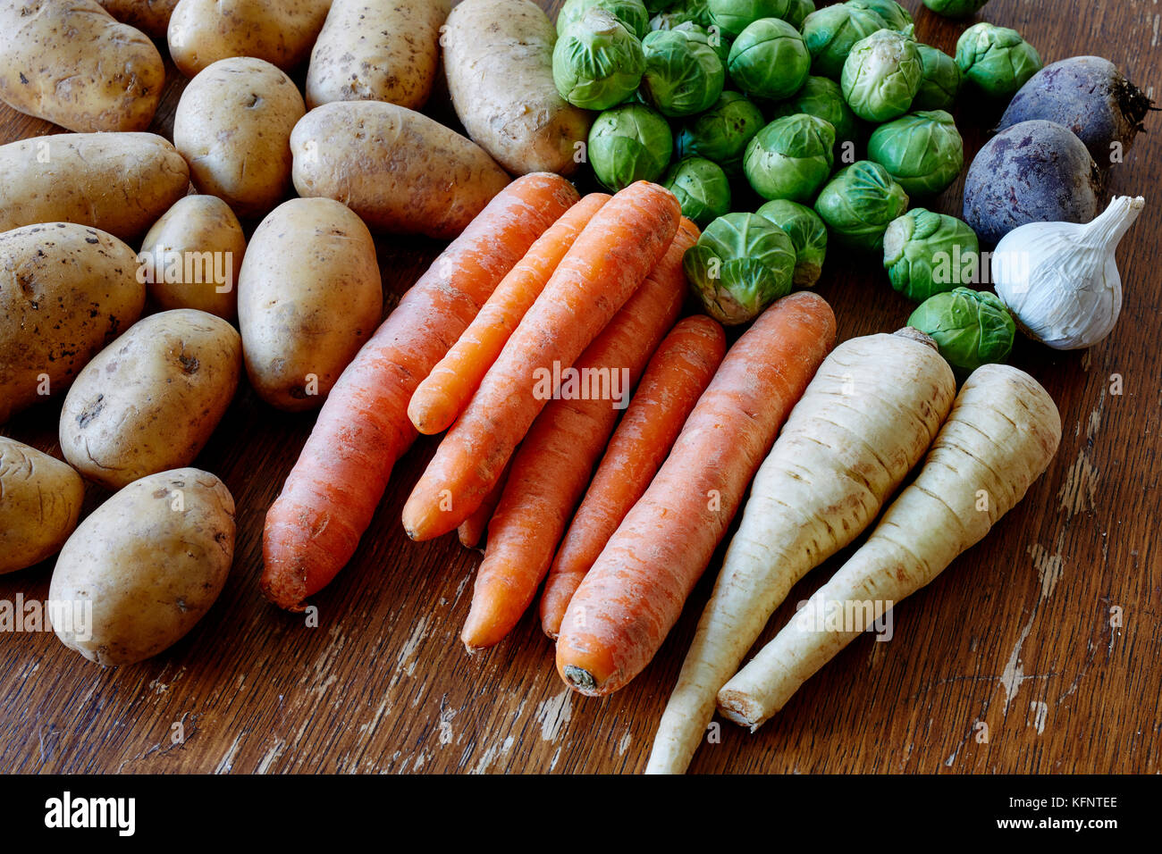 Rohes Gemüse gesunde Lebensmittel Stockfoto